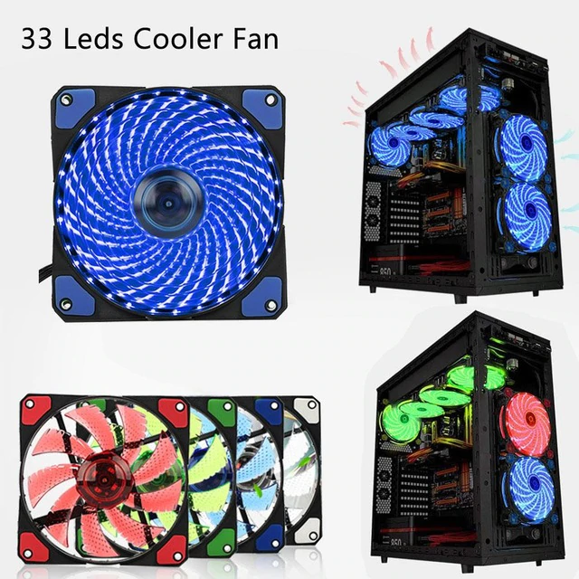 Cooler 12x12 Fan 33 Led
