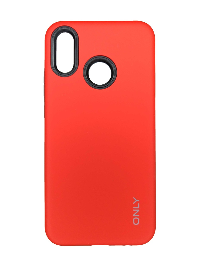 Tpu Rigido Liso Huawei P20 Lite Rojo