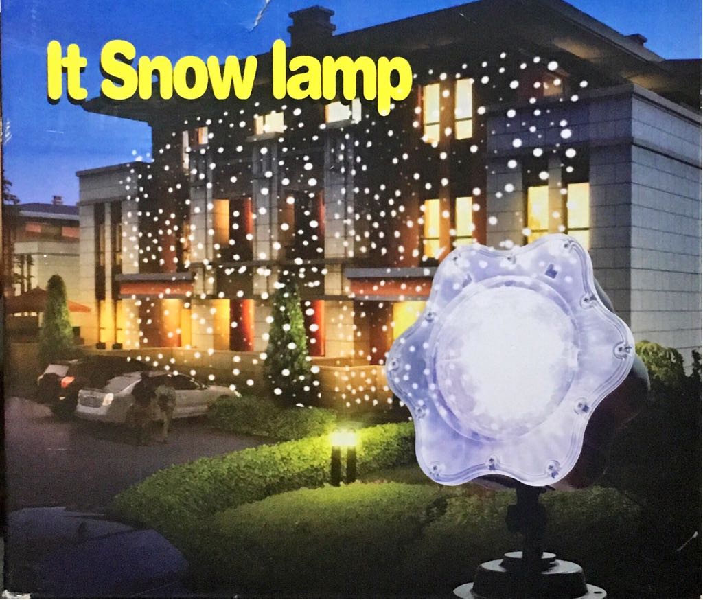 Lampara Snow de jardin exterior Videomax