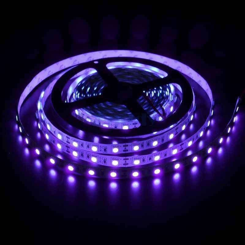 Tira LED 5050 Interior Ultravioleta uv 12V