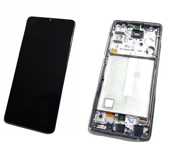 Modulo Samsung A52 / A52S 4G 5G con marco negro (ORIG)