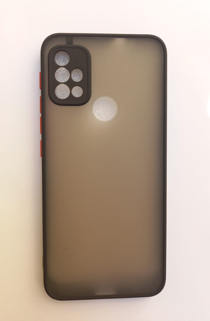 TPU Rigido con borde color Samsung A21 Negro
