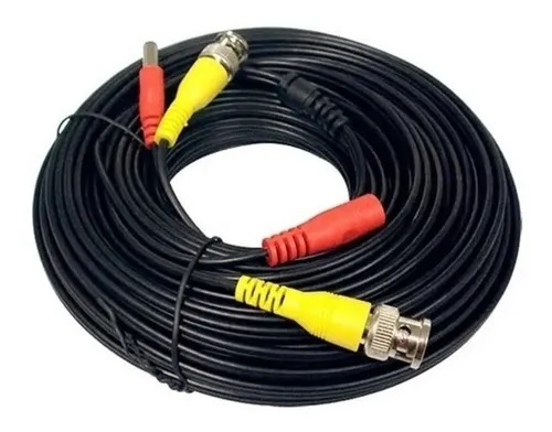 Cable de Seguridad 15mts BNC + DC