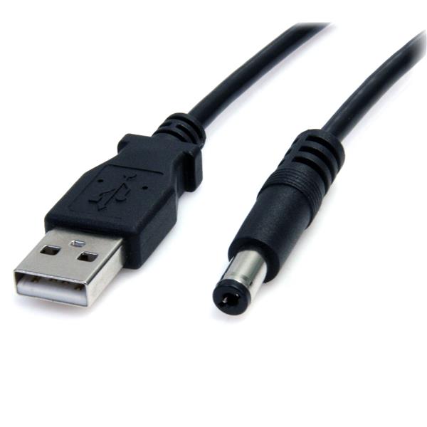 Cable de Alimentacion 60cm Usb a Plug Dc 5,5mm CB091 (Sirve para tv box)