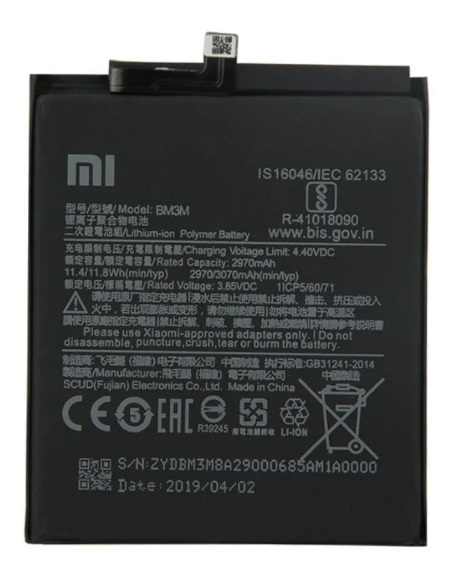 Bateria Xiaomi Mi 9 Se Bm3m