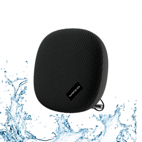 Parlante Portatil Bluetooth Resistente al Agua Micro sd Aux Winco W224
