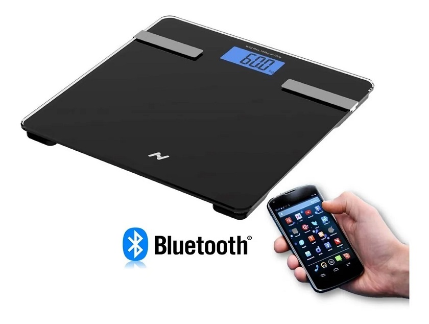 Balanza Personal Inteligente Bluetooth hasta 180kg 7 en 1 BP03
