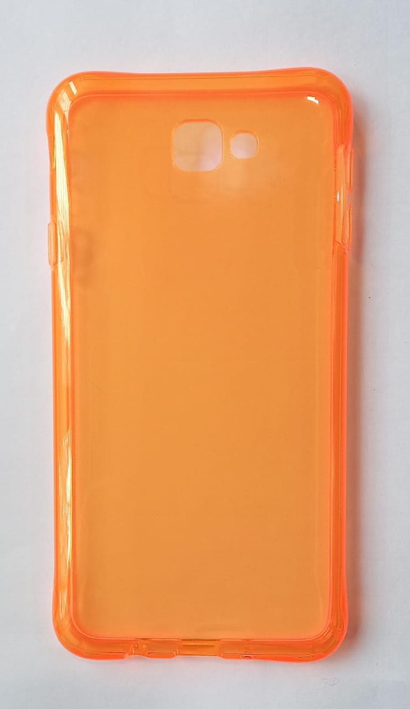 TPU Blando Transparente Colores Samsung A32 Naranja