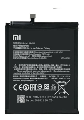 Bateria Xiaomi Mi 8 Lite BM3J Original