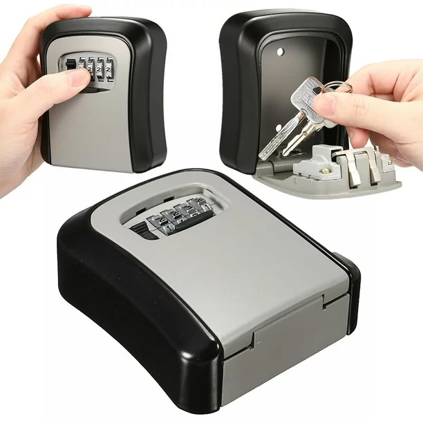 Mini Caja de Seguridad con Combinacion para Llaves Tarjetas