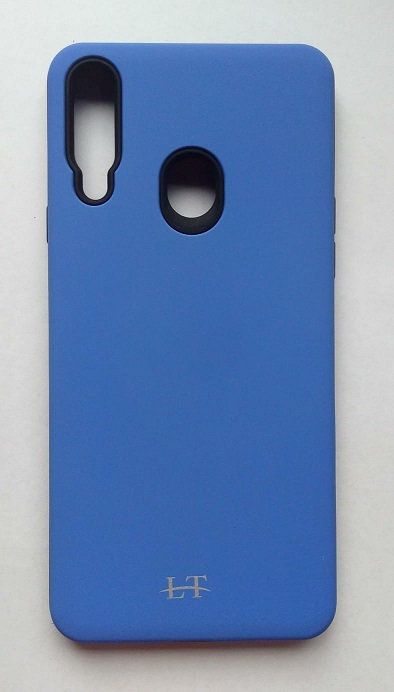 TPU Rigido Liso Soft Samsung A20s Azul Pastel