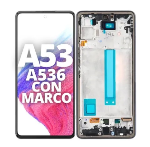 Modulo Samsung A53 5G con marco negro (INCELL)