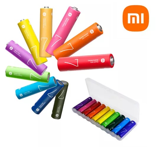 Pila Alcalina Xiaomi Mi Rainbow AAA pack x10