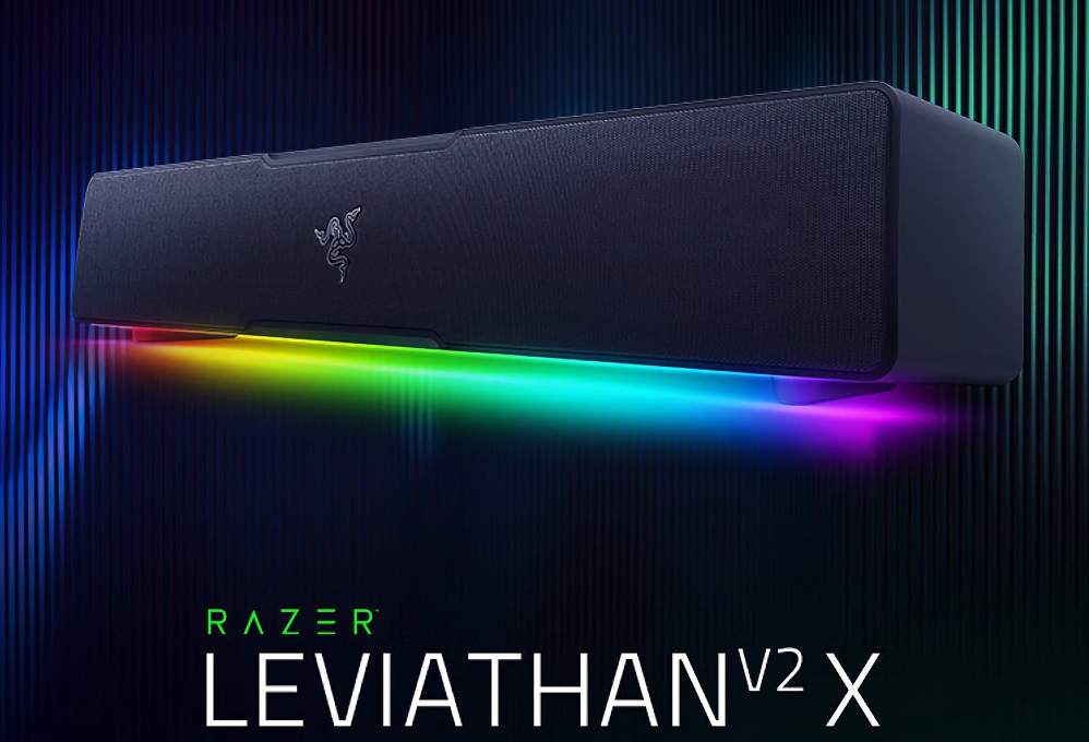 Parlante Barra de Sonido Gamer Home PC / TV 5.0 Razer Leviathan V2 X