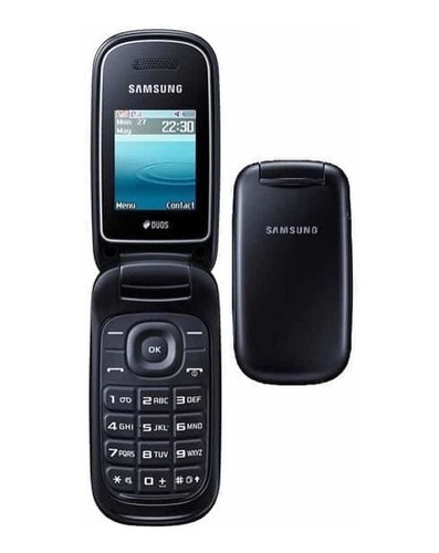 Celular con Tapita Samsung GT-E1272 Negro