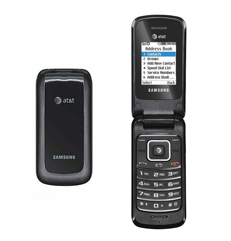 Celular con Tapita Samsung SGH-A157V Negro