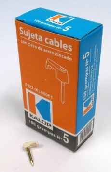 Grampa Sujeta Cables n°5 (x 100u)