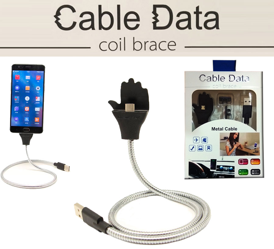 Cable soporte para celular Coil Brace