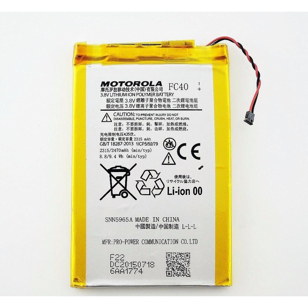 Bateria Motorola G3 / FC40 Xt1540 Xt1542