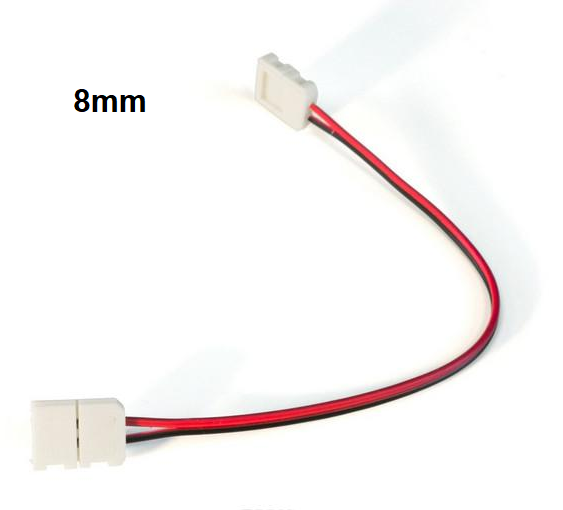 Cable Conector Doble para Led 3528 8mm