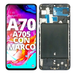 [502057] Modulo Samsung A70 / A705 con marco negro (OLED)