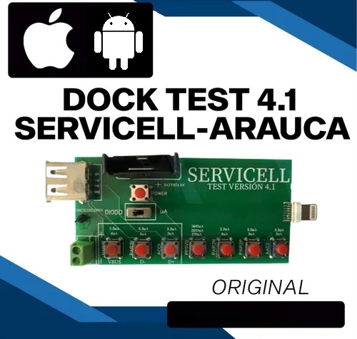 [502108] Servicell - Dock Test V4.1 iPhone + Android