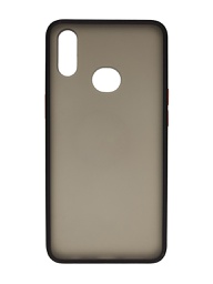 [1166016051] TPU Rigido con borde color Motorola Moto G8 plus negro