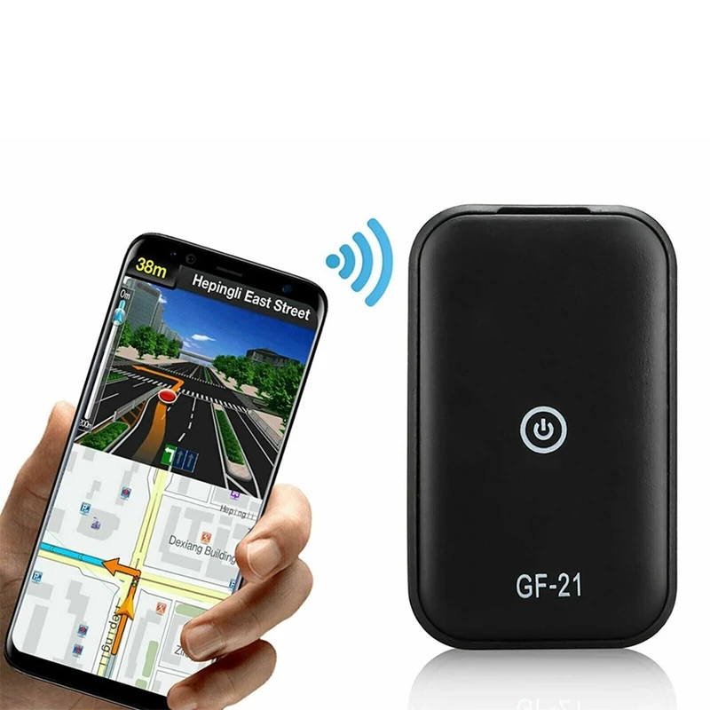 [502710 6290132580363] Mini Localizador GPS por SIM boton de panico y Microfono GF-21