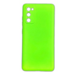 [104475] Tpu Rigido Original Samsung S21 Fe Verde Fluor
