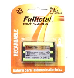 [501027] Bateria Recargable Fulltotal Telefono inalam. P104 5/4AAA
