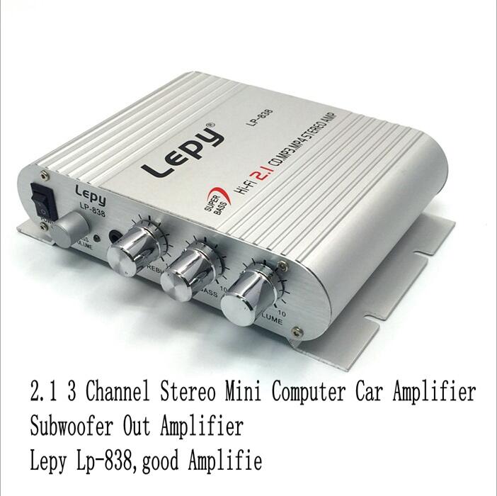Potencia Usb 2.1 canales Lepy LP-838