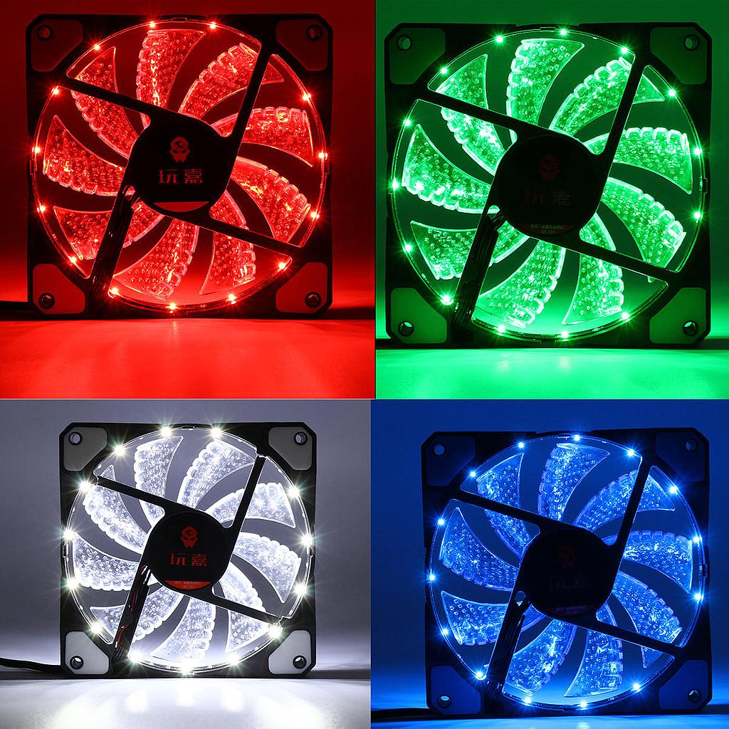 Cooler 12x12 Fan 15 Led