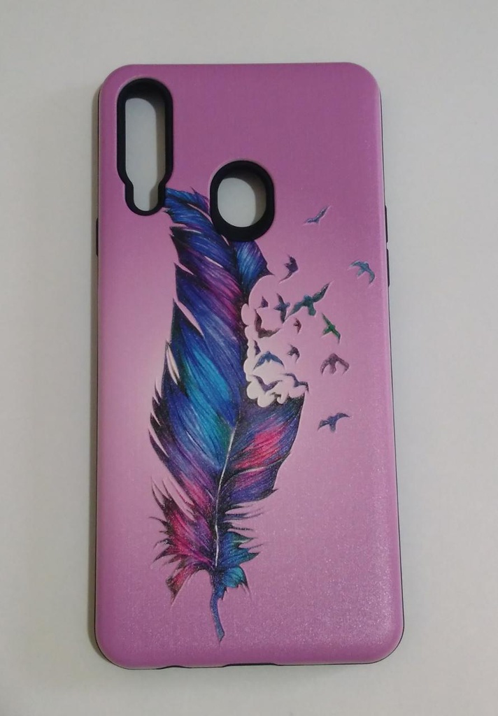 Tpu Rigido Estampado Royal LG K40 Pluma