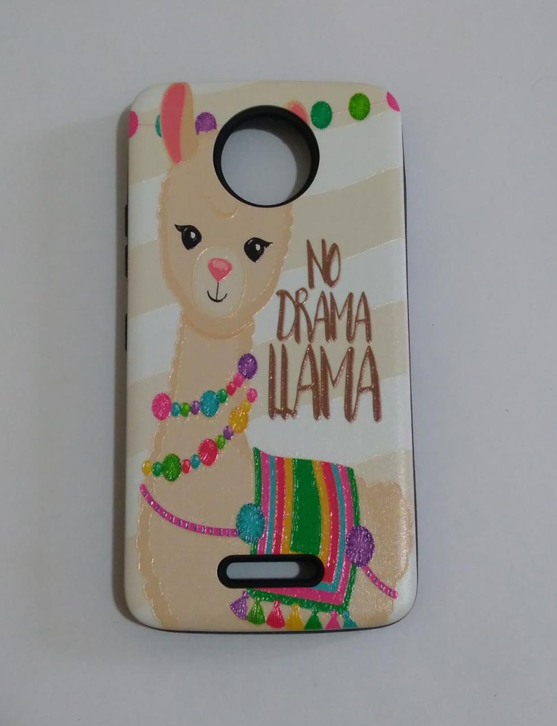 Tpu Rigido Estampado Royal LG K40 Llama