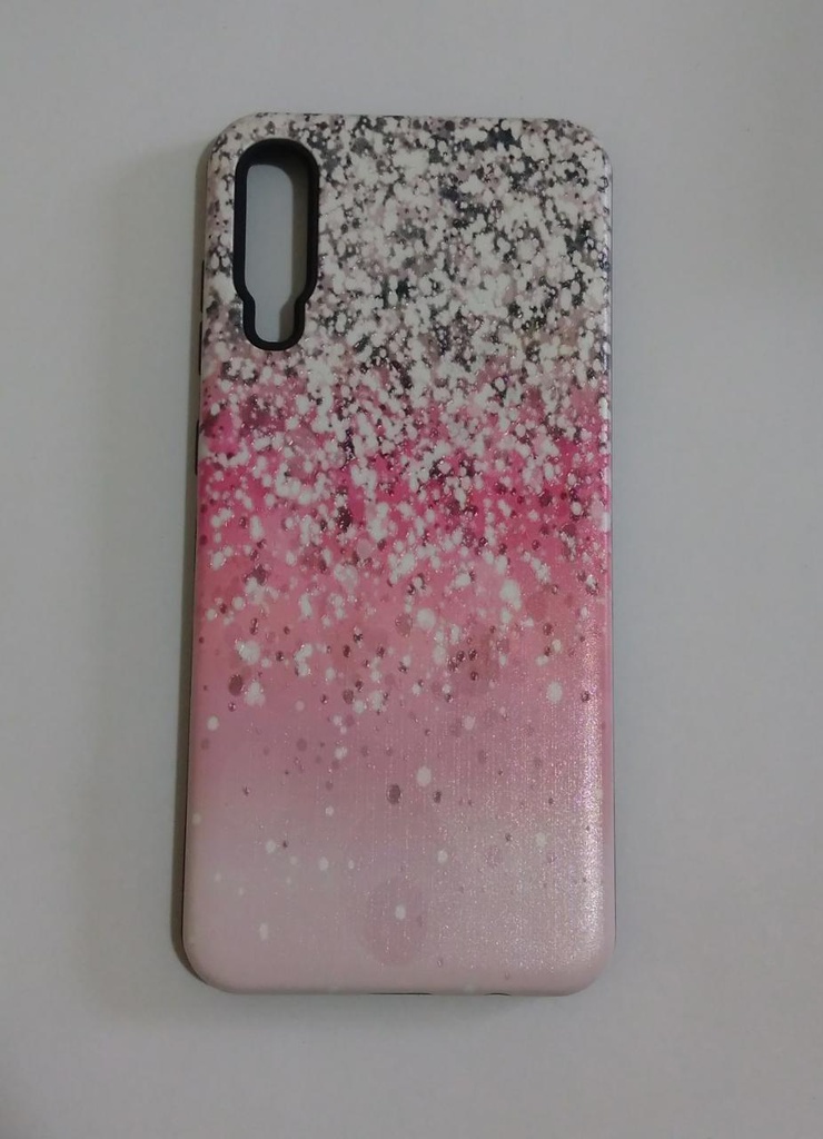 Tpu Rigido Estampado Royal LG K40 Nieve