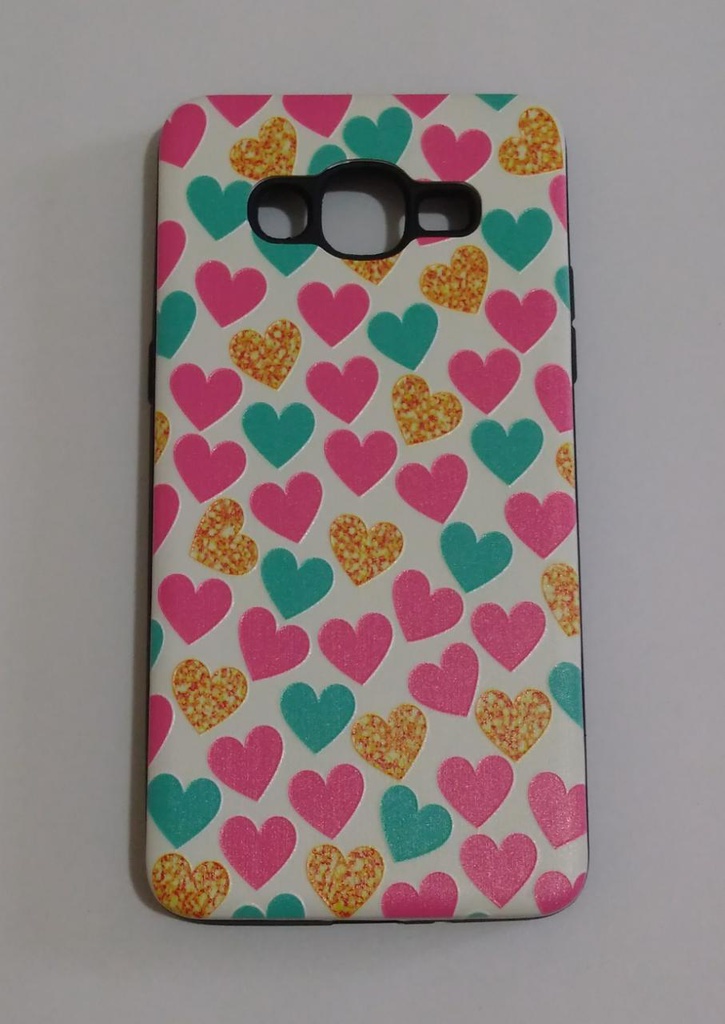 Tpu Rigido Estampado Royal Motorola Moto E6 Play Corazones