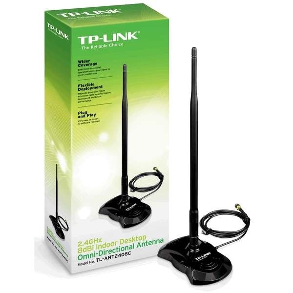 Antena Escritorio Omnidireccional Tp Link TL-Ant2408c 8dbi6