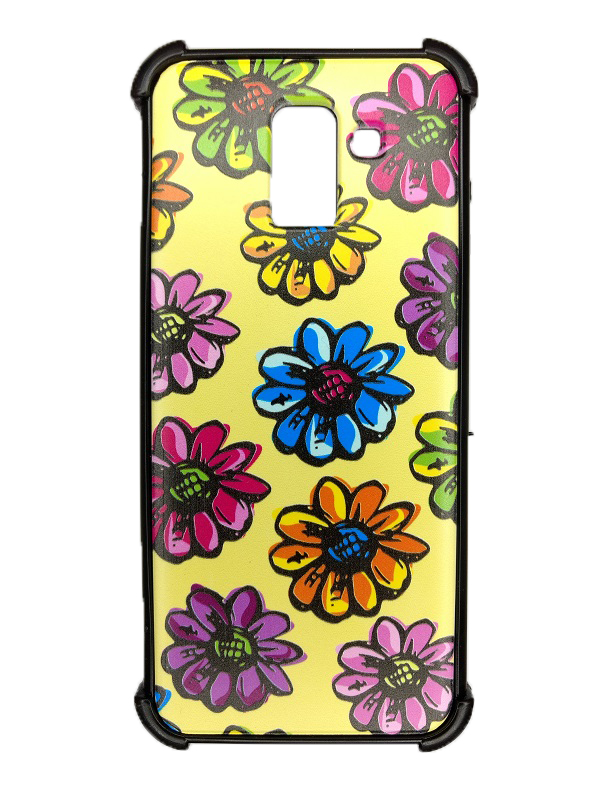 Tpu Rigido Estampado FLORES AMARILLA Samsung