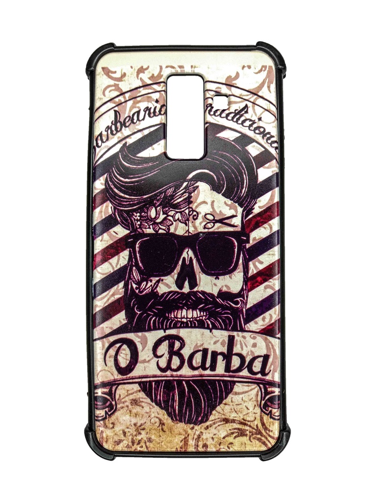 TPU Rigido Estampado Samsung J8 Barba