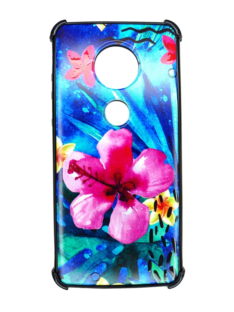 TPU Rigido estampado Motorola Moto G7/ G7 PLUS FLORES