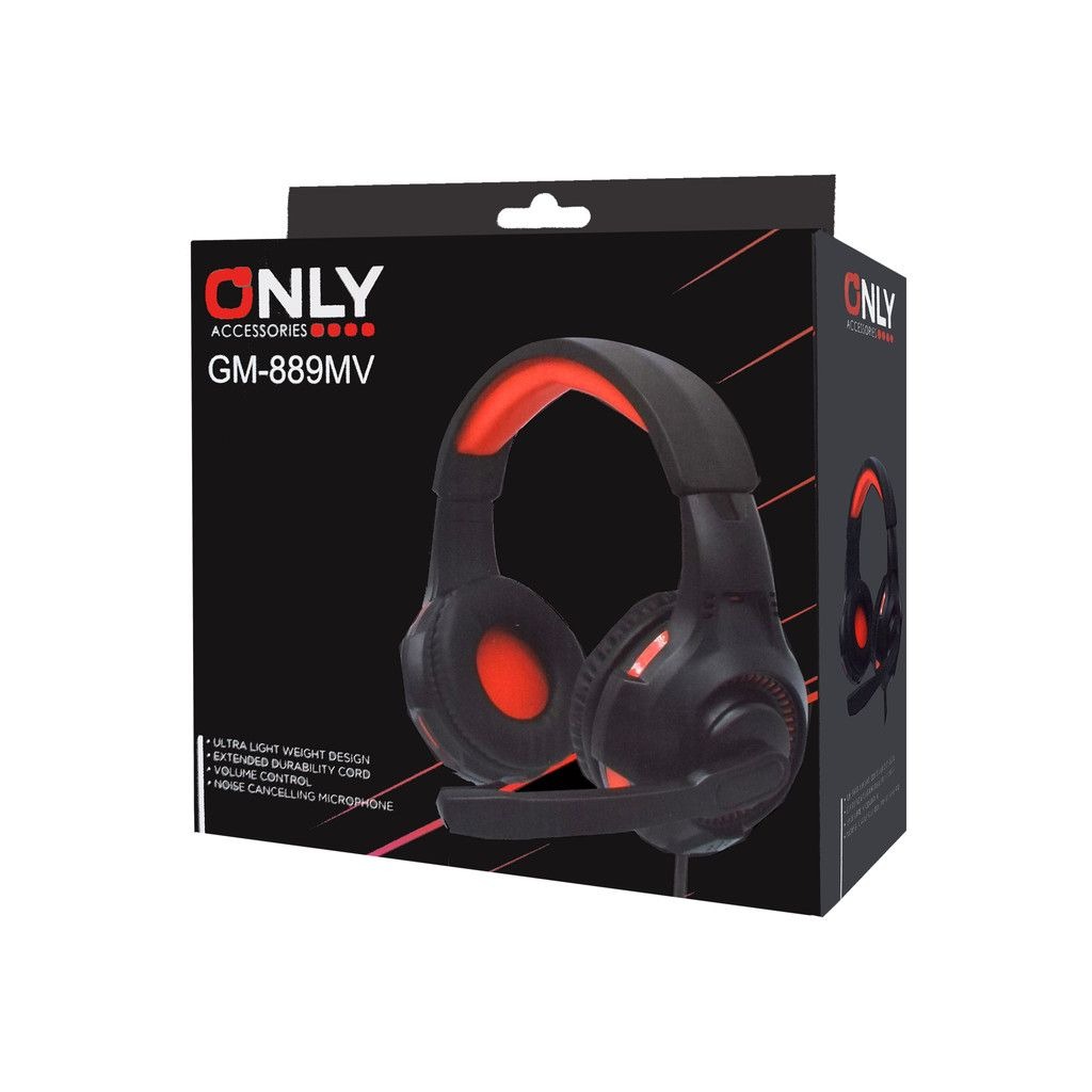 Auricular Gaming de PC con Microfono GM-889MV