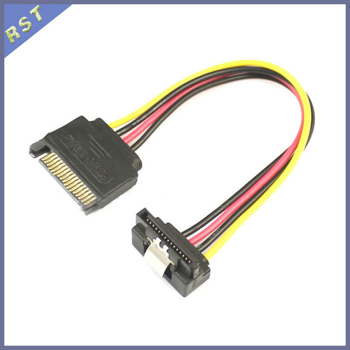 Cable sata power 15 pin M a sata power 15 pin H tipo L