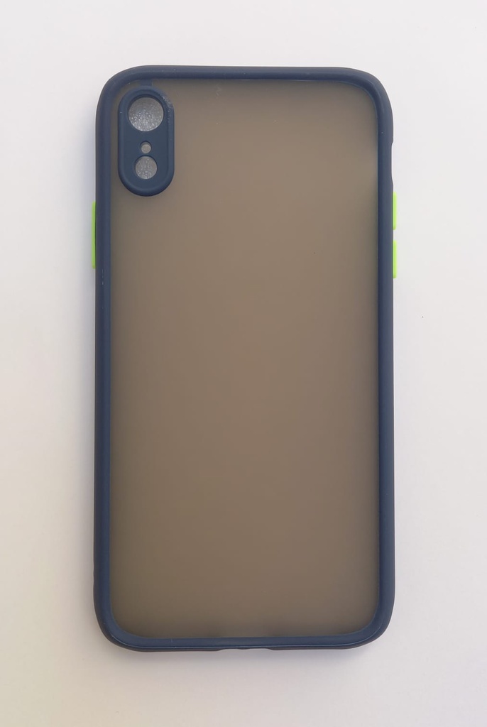 TPU Rigido con borde color Iphone 12 Mini Azul