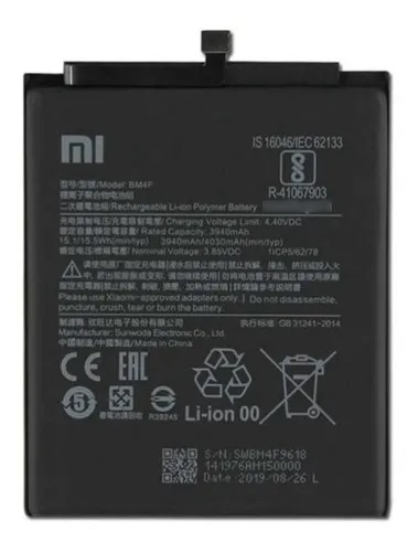 Bateria Xiaomi Mi A3 / Mi 9 Lite BM4F Original