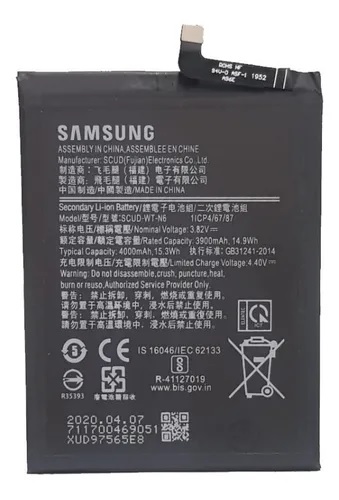 Bateria Samsung A10s / A11 / A20s / A21 WT-N6 Original