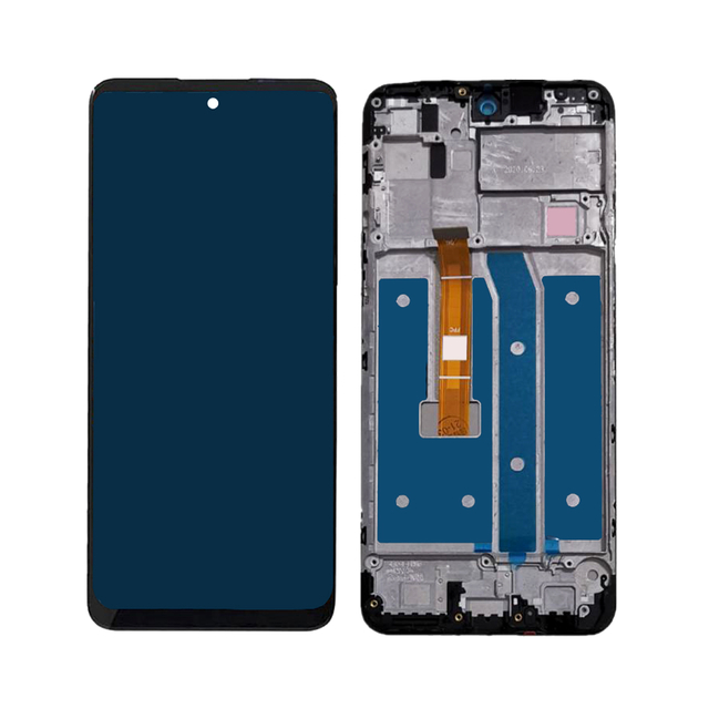 Modulo LG K52 / K52 Plus negro con marco (ORIG)