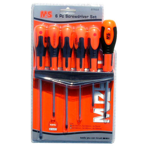 Set Destornilladores x 6u M&S