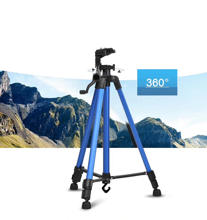Tripode Profesional de Aluminio 1,4m 3366
