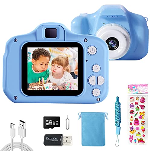 Camara de Fotos para Niños Recargable Micro Sd