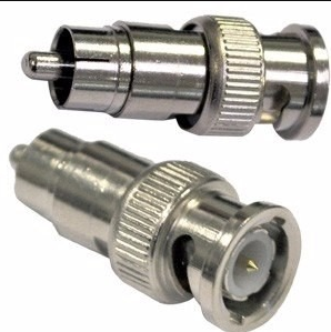 ficha adaptador rca macho a bnc hembra